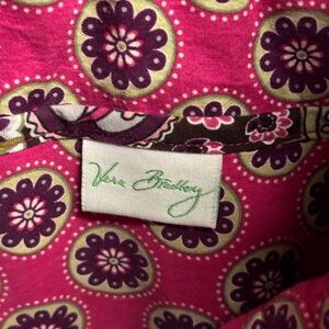 Vera Bradley tote bag in the retired Very Berry Paisley pattern.